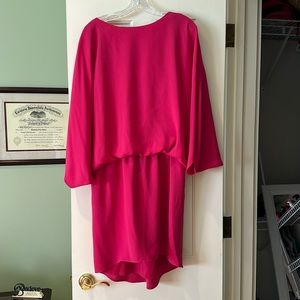 Trina Turk pink tie back mini dress. Brand new with tags.